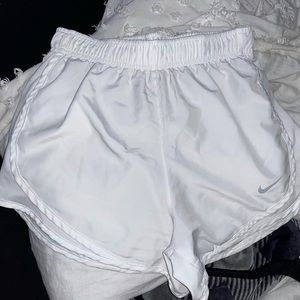 White Nike Shorts